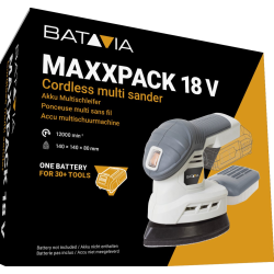 Maxxpack 18V accu multischuurmachine (body) Batavia