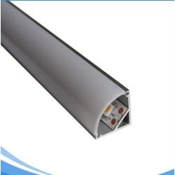 Profi aluminium V-profiel 33 cm  Ledstrip onderdelen